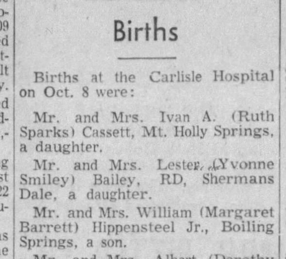 Clipping from The Sentinel